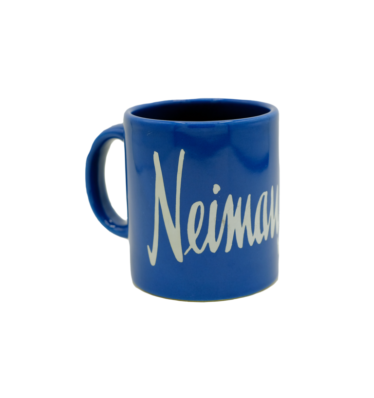 NEIMAN MARCUS MUG CUP BLUE