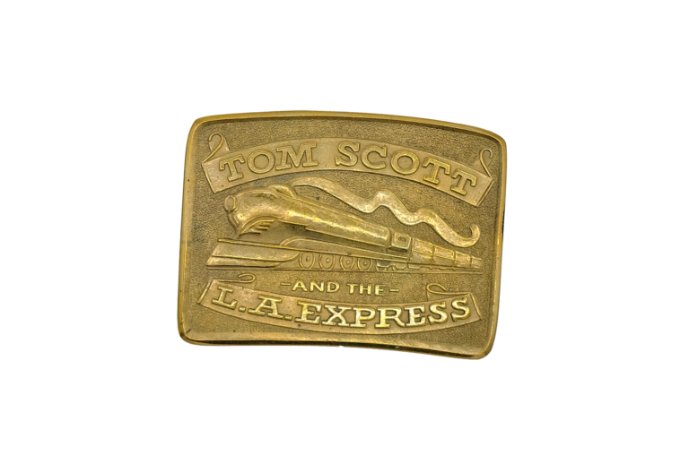 TOM SCOTT AND THE L.A. EXPRESS PROMOTIONAL BUCKLE